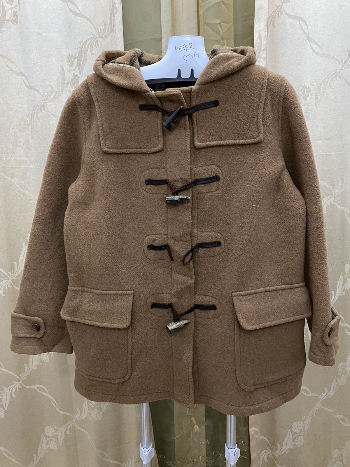 Designer 🔥MADE IN ENGLAND DUFFLE JACKET STYLE Size US M / EU 48-50 / 2 - 1 Thumbnail