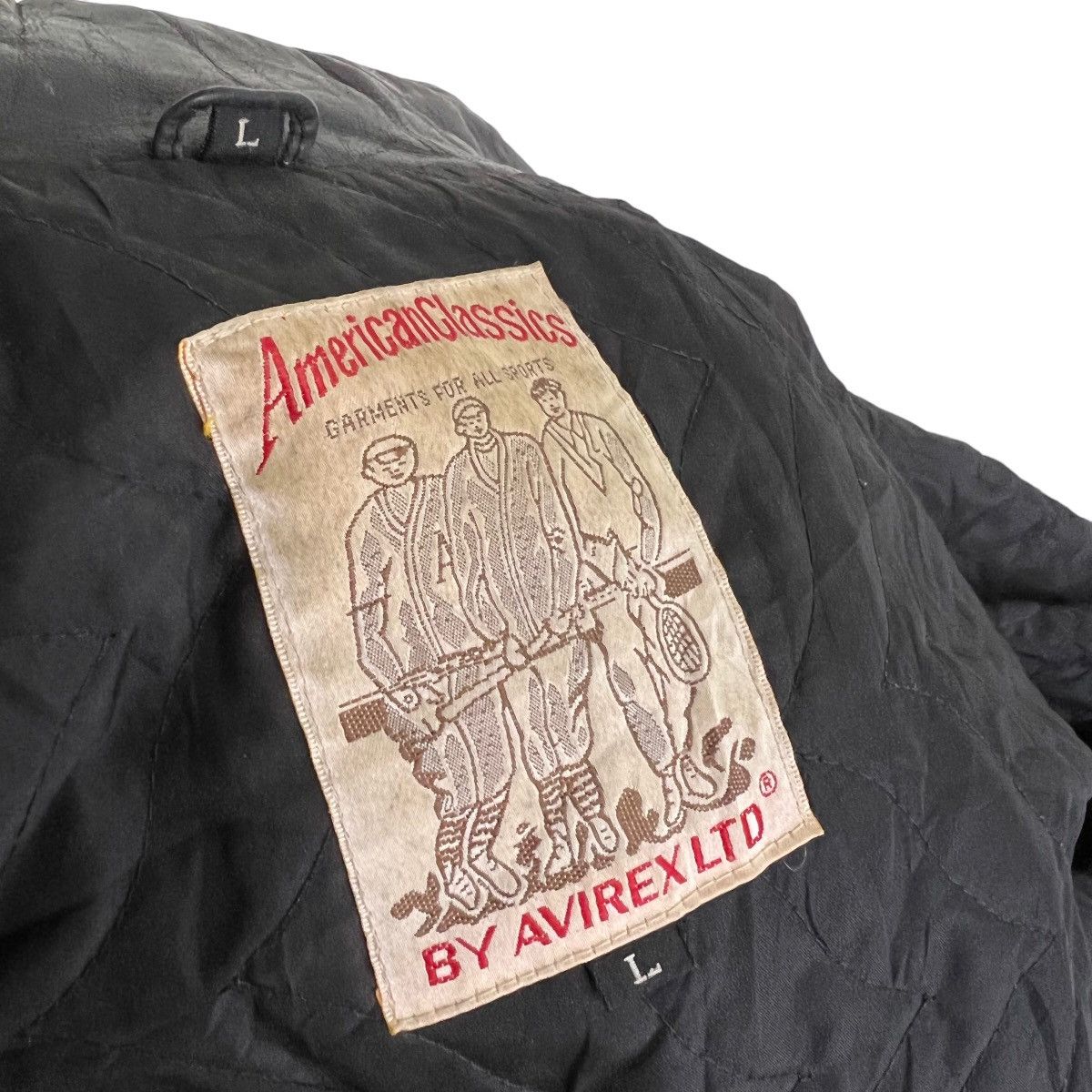 Avirex × Rap Tees 🔥 RARE VINTAGE ICON AVIREX VARSITY LEATHER JACKET Size US L / EU 52-54 / 3 - 13 Thumbnail