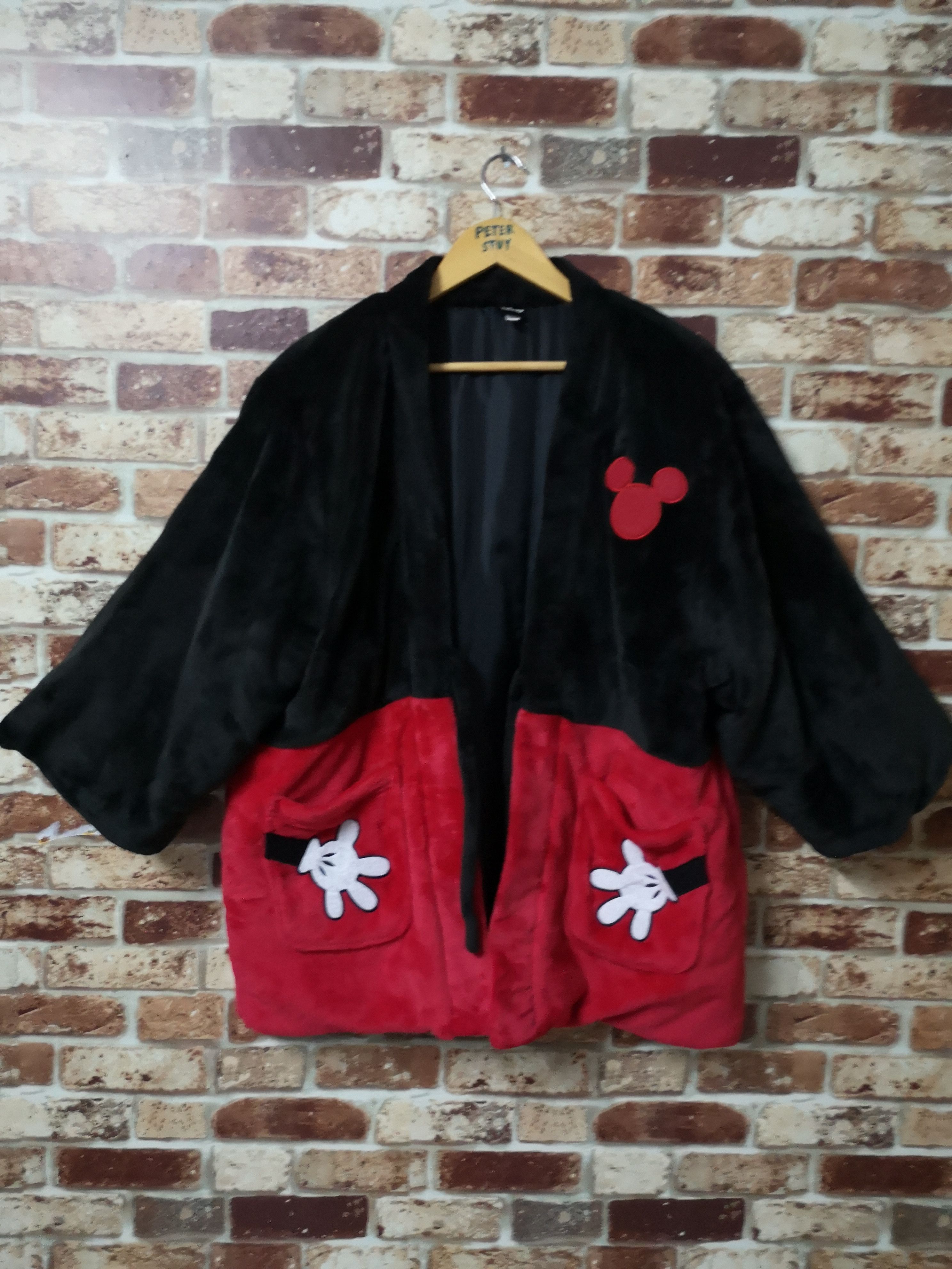 Disney × Mickey Mouse Mickey Mouse Jacket Like Kimono Design Size US L / EU 52-54 / 3 - 7 Thumbnail