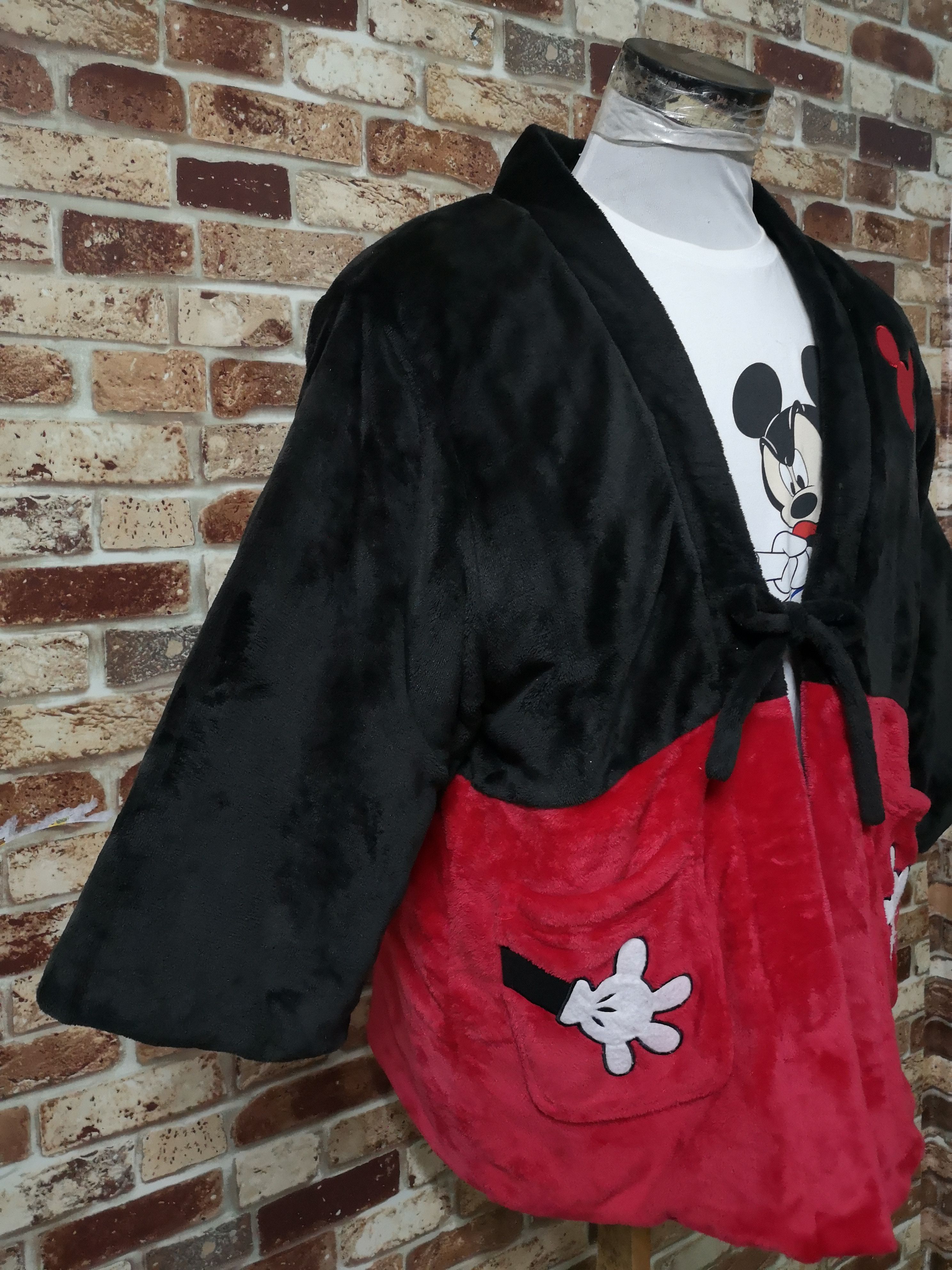 Disney × Mickey Mouse Mickey Mouse Jacket Like Kimono Design Size US L / EU 52-54 / 3 - 3 Thumbnail