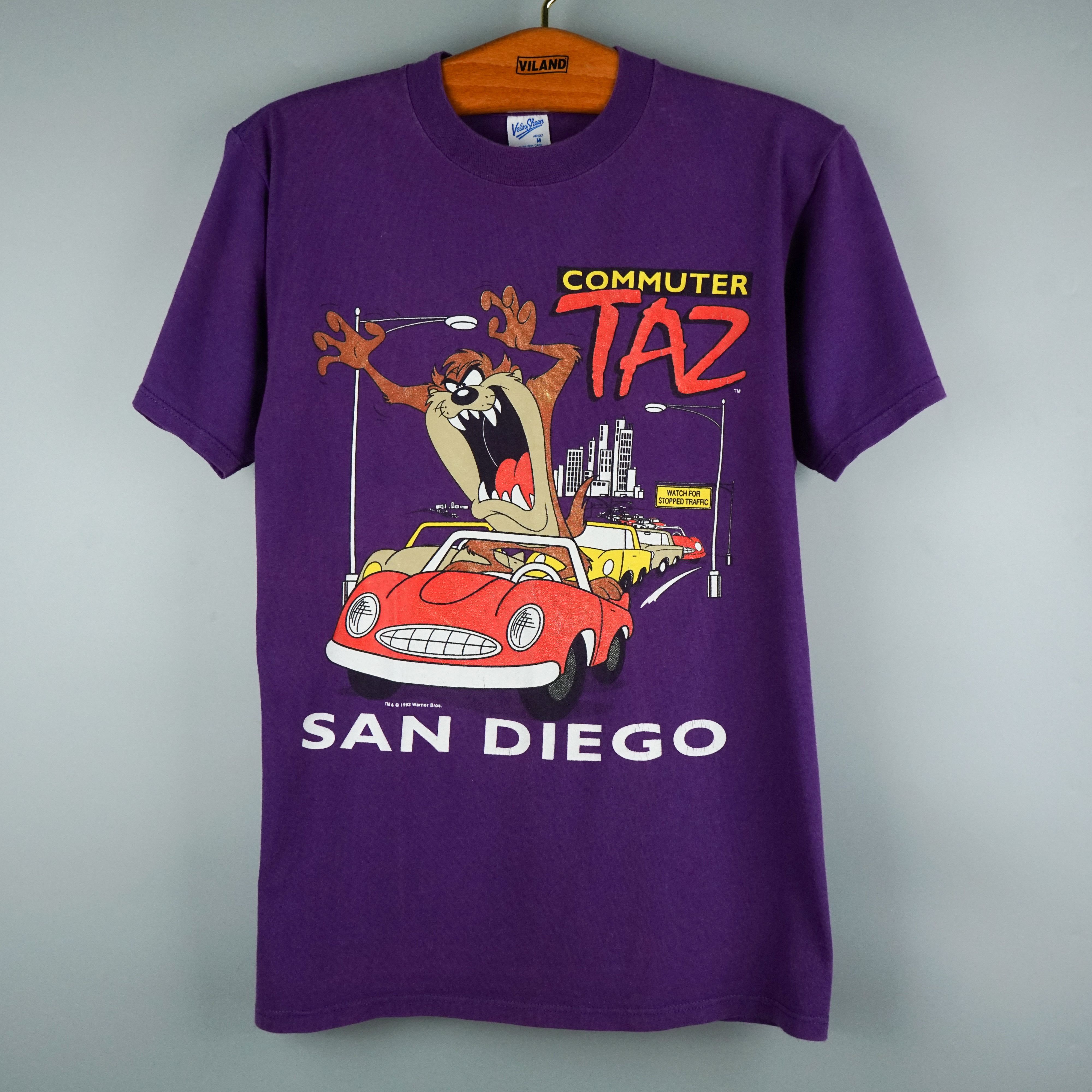 Vintage 1993 Looney Tunes Taz t-shirt | Grailed