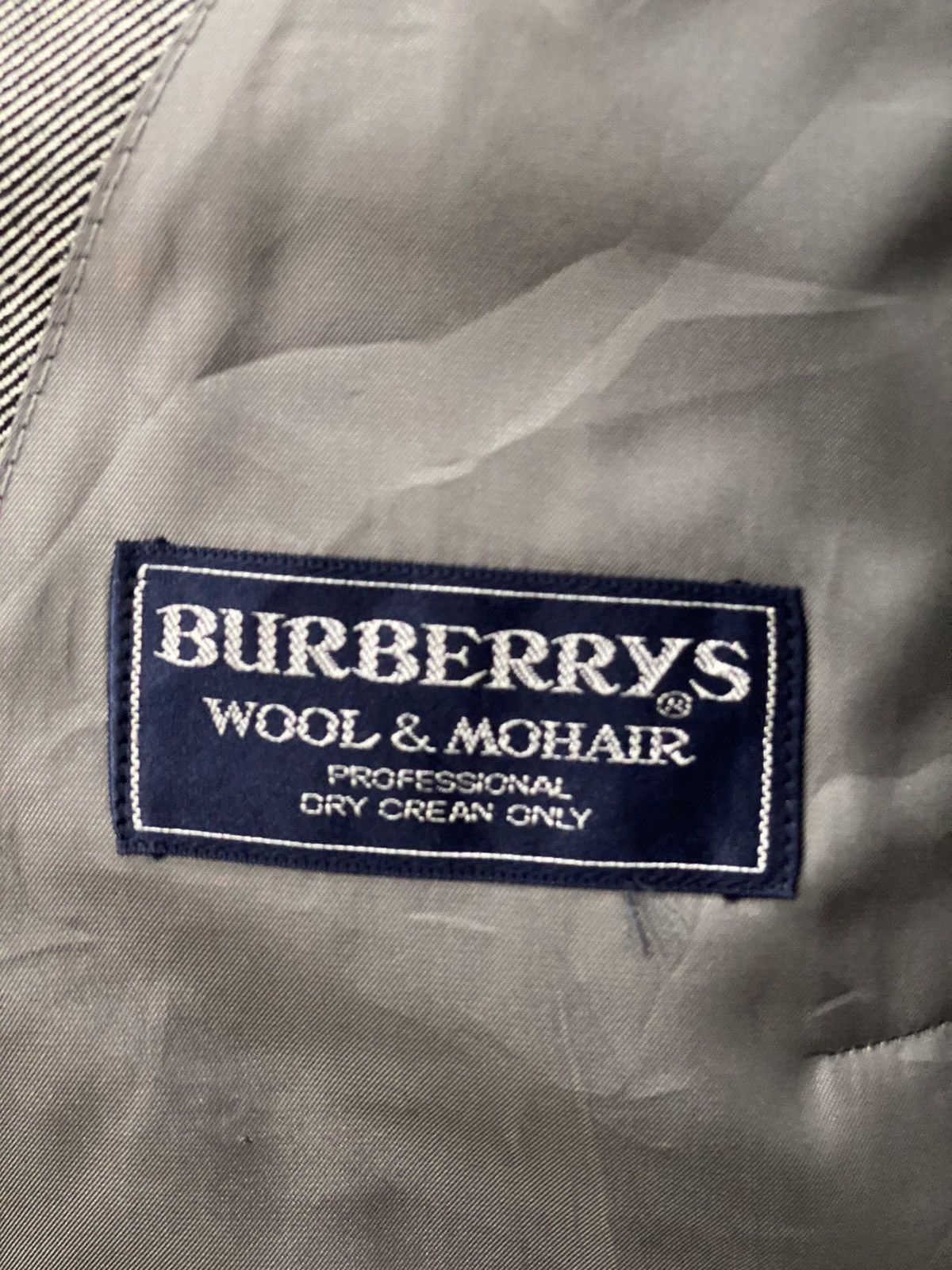 Burberry VINTAGE BURBERRYS WOOL FORMAL BLAZER Size US L / EU 52-54 / 3 - 9 Thumbnail