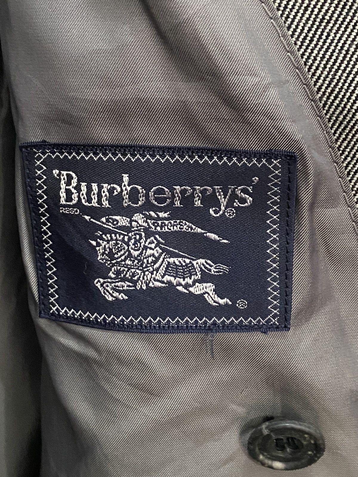 Burberry VINTAGE BURBERRYS WOOL FORMAL BLAZER Size US L / EU 52-54 / 3 - 10 Thumbnail