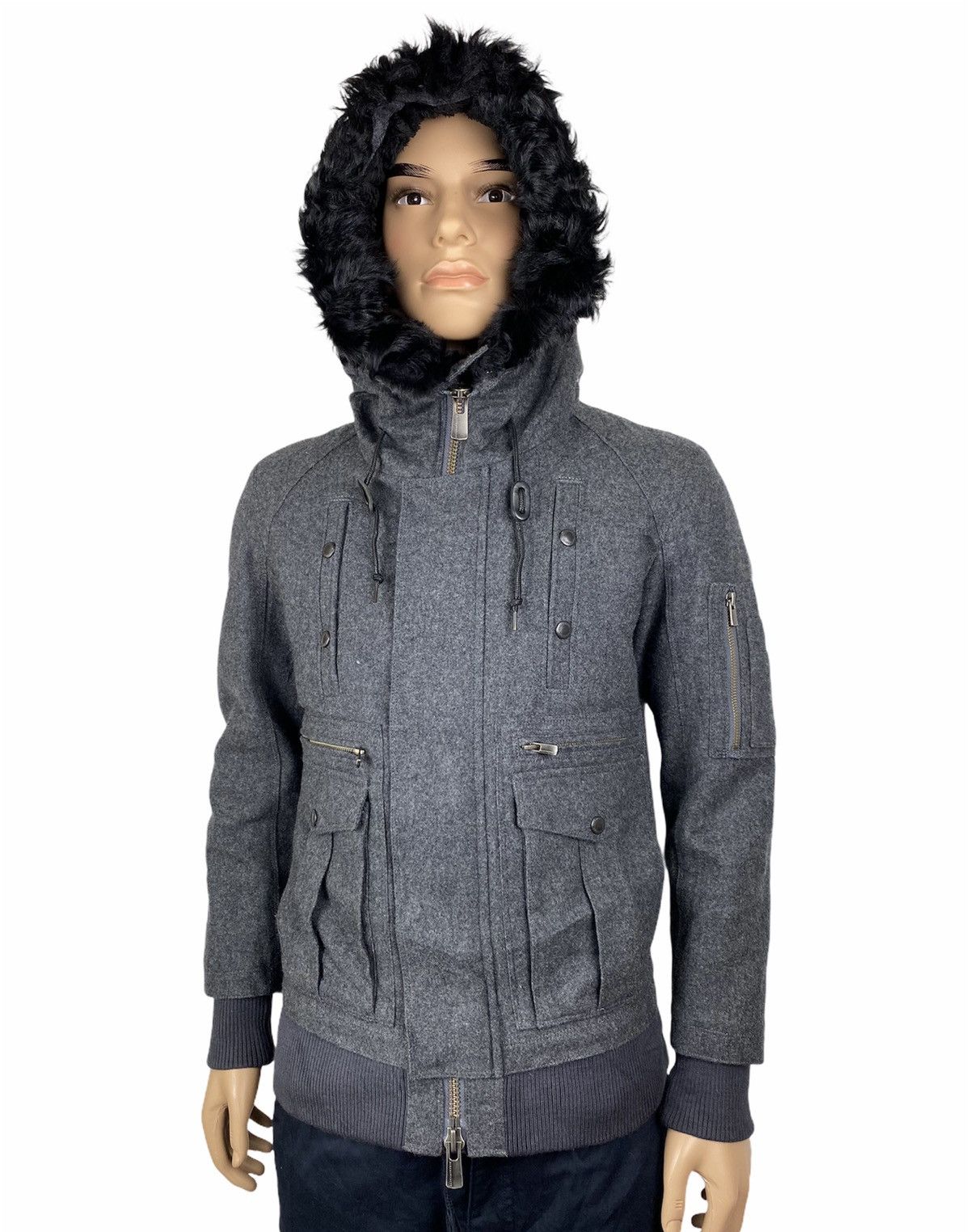 Neil Barrett GK77 🔥BLACK BARRETT BY NEIL BARRETT WINTER JACKET STYLE Size US M / EU 48-50 / 2 - 3 Thumbnail