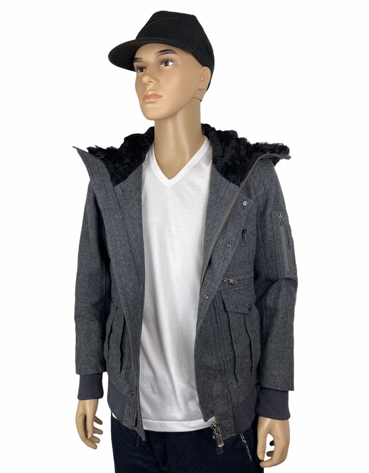 Neil Barrett GK77 🔥BLACK BARRETT BY NEIL BARRETT WINTER JACKET STYLE Size US M / EU 48-50 / 2 - 12 Thumbnail