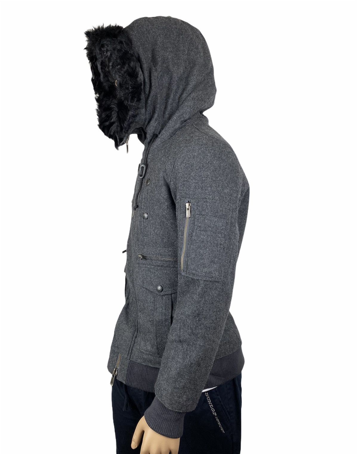 Neil Barrett GK77 🔥BLACK BARRETT BY NEIL BARRETT WINTER JACKET STYLE Size US M / EU 48-50 / 2 - 2 Thumbnail