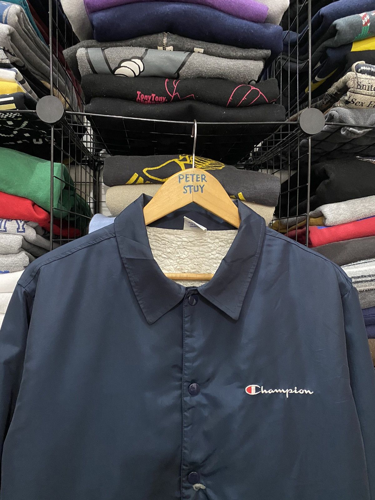 Champion × Vintage Vintage Champion light jacket Size US L / EU 52-54 / 3 - 4 Thumbnail