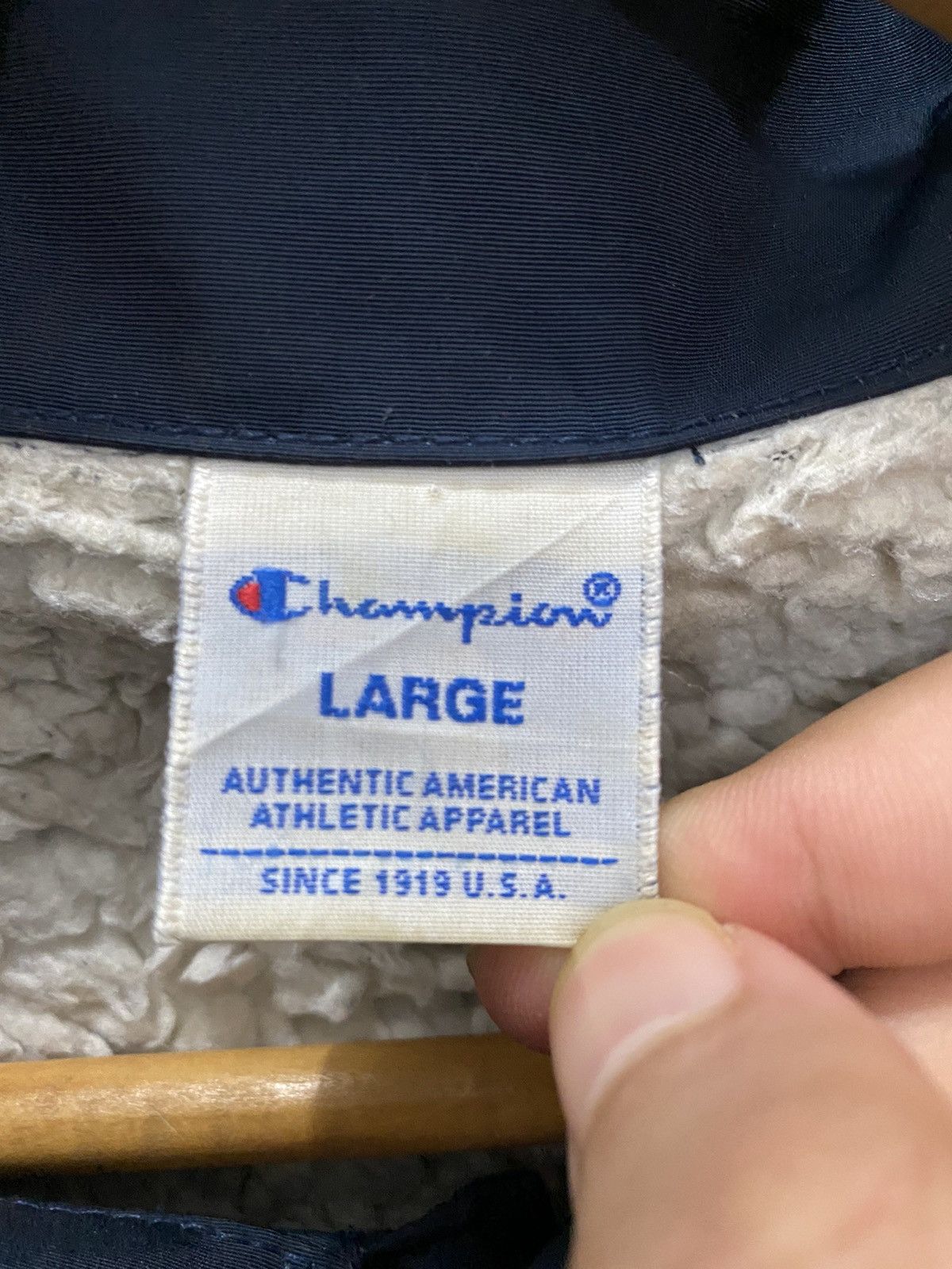 Champion × Vintage Vintage Champion light jacket Size US L / EU 52-54 / 3 - 10 Thumbnail