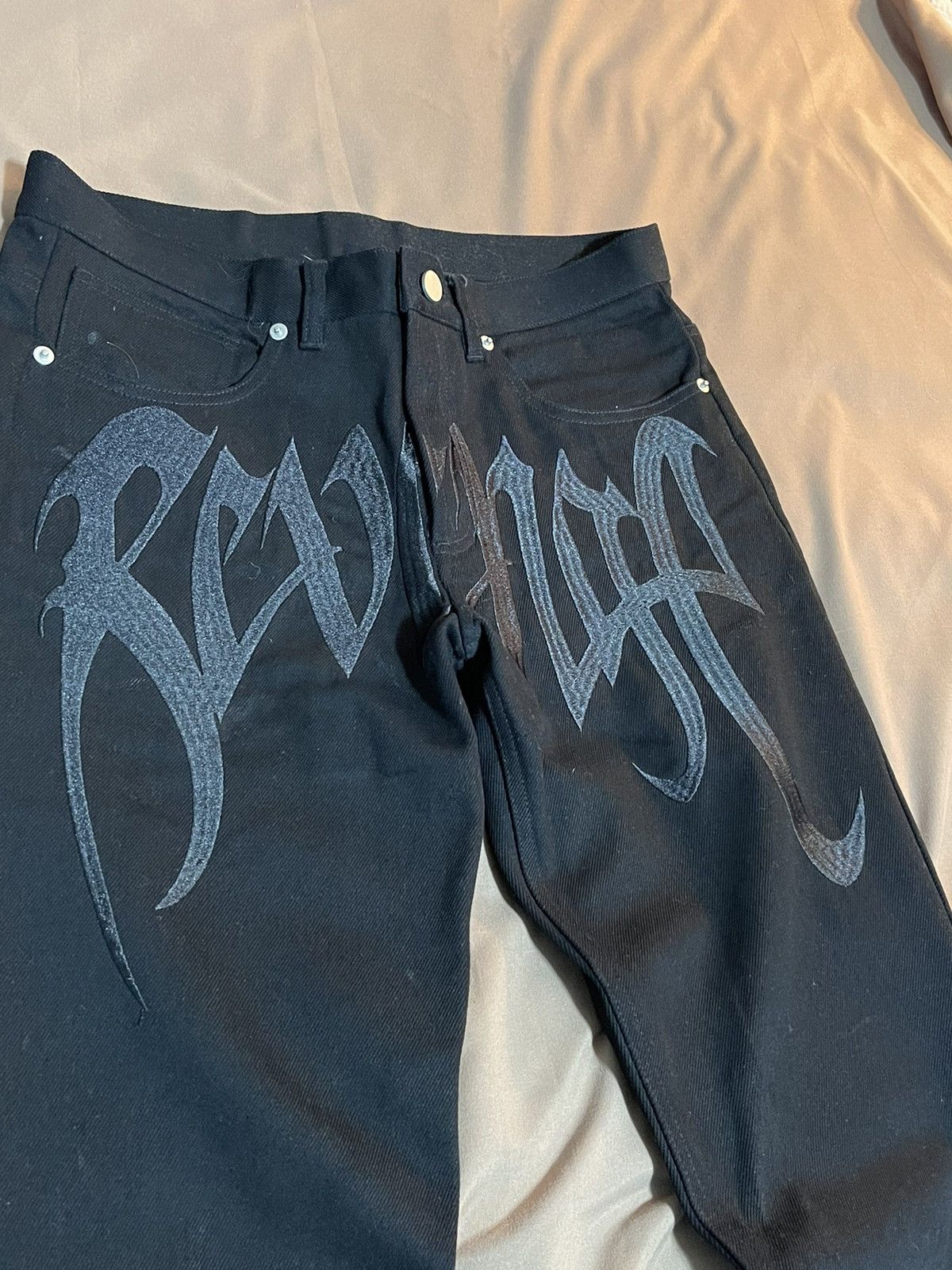 Revenge Revenge Embroidered Logo Pants 30x34 Size US 30 / EU 46 - 2 Thumbnail
