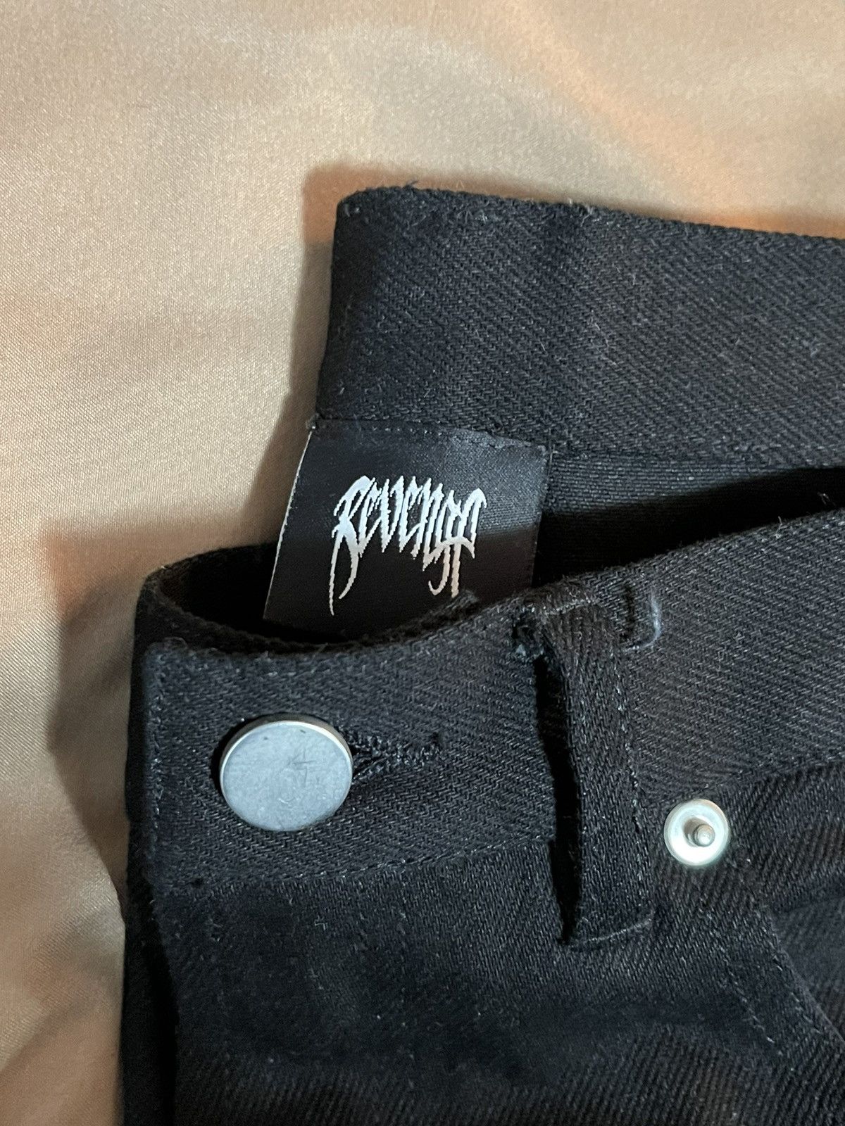 Revenge Revenge Embroidered Logo Pants 30x34 Size US 30 / EU 46 - 7 Thumbnail