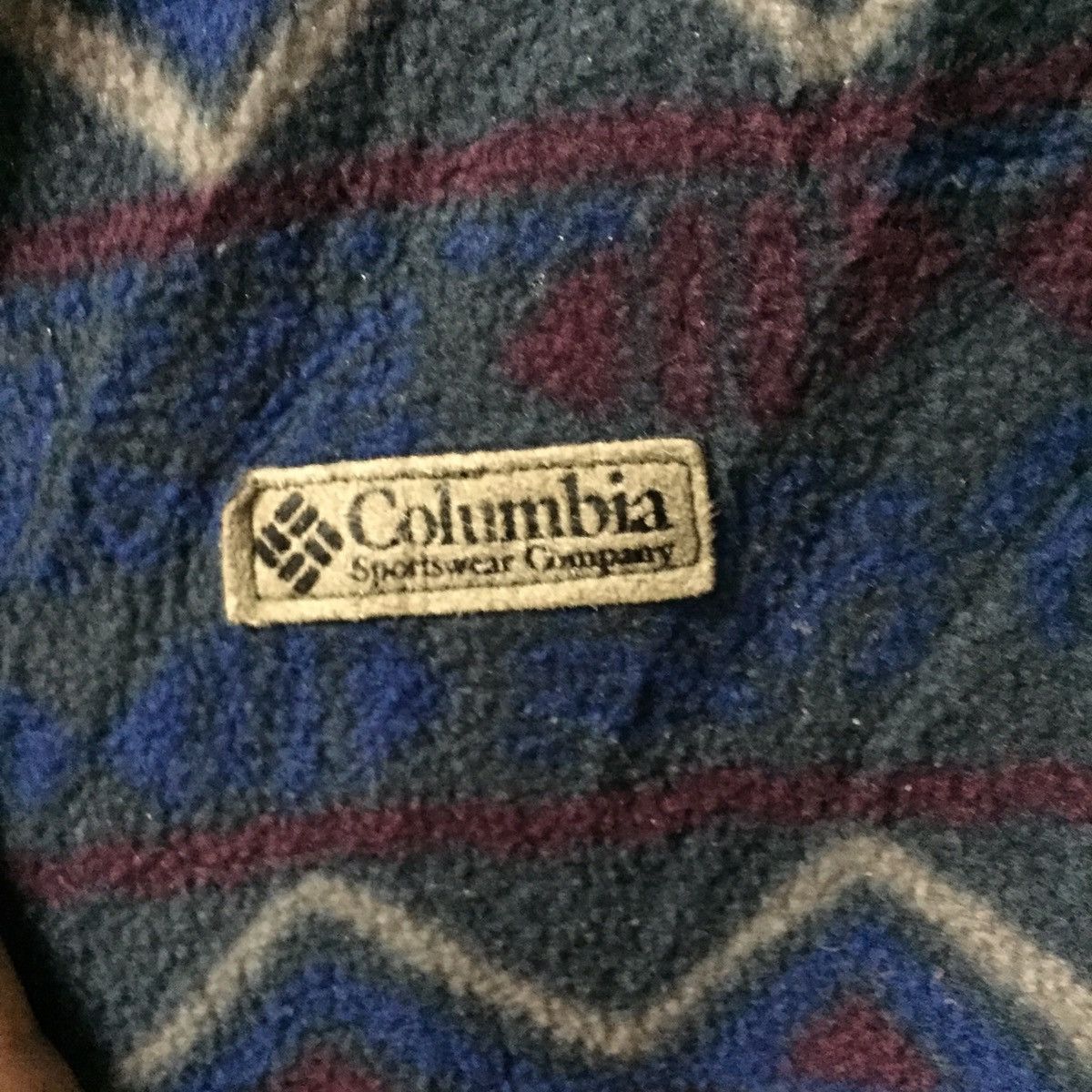 Columbia × Vintage Vintage 90’s Columbia Fleece Sweater Zipper Size US L / EU 52-54 / 3 - 3 Thumbnail