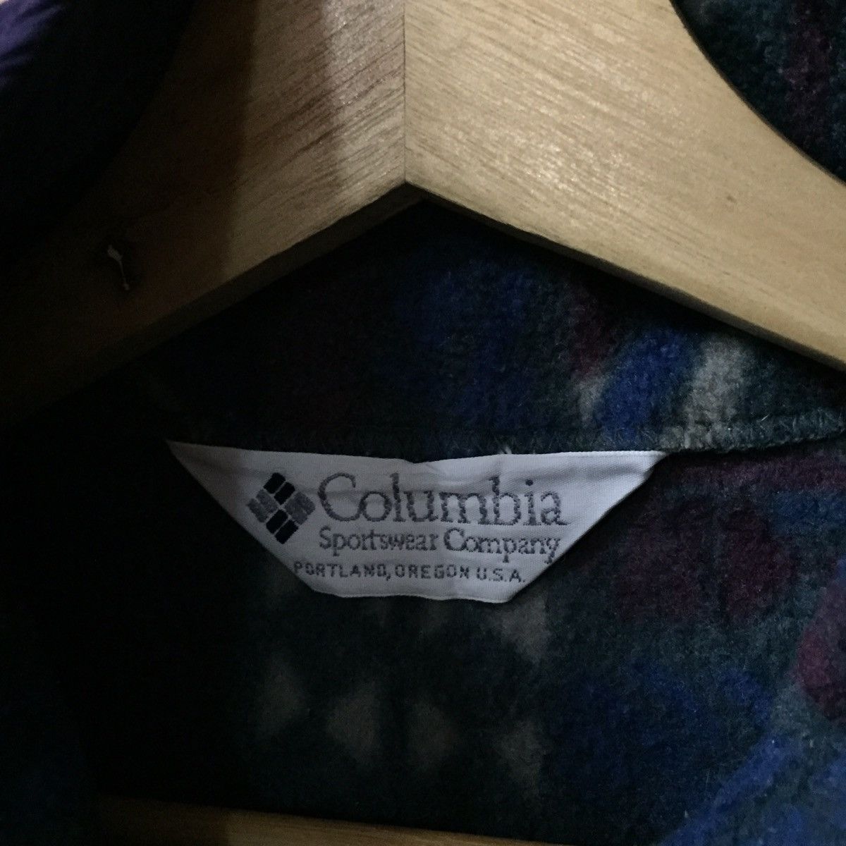 Columbia × Vintage Vintage 90’s Columbia Fleece Sweater Zipper Size US L / EU 52-54 / 3 - 4 Thumbnail