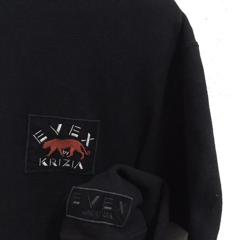 Krizia Uomo × Vintage VINTAGE EVEX BY KRIZIA SMALL LOGO HALF ZIPPER LONG SLEEVE Size US M / EU 48-50 / 2 - 4 Thumbnail