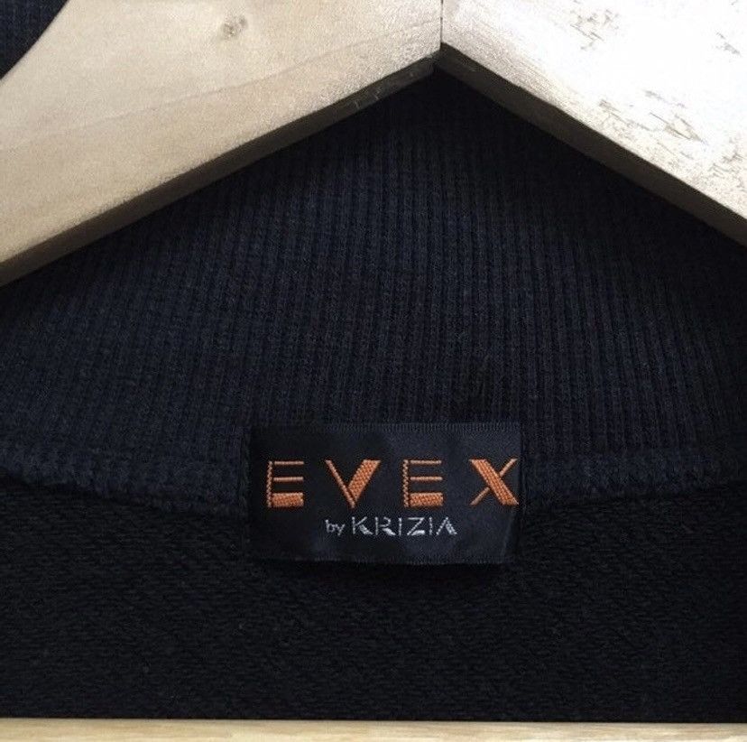 Krizia Uomo × Vintage VINTAGE EVEX BY KRIZIA SMALL LOGO HALF ZIPPER LONG SLEEVE Size US M / EU 48-50 / 2 - 3 Thumbnail