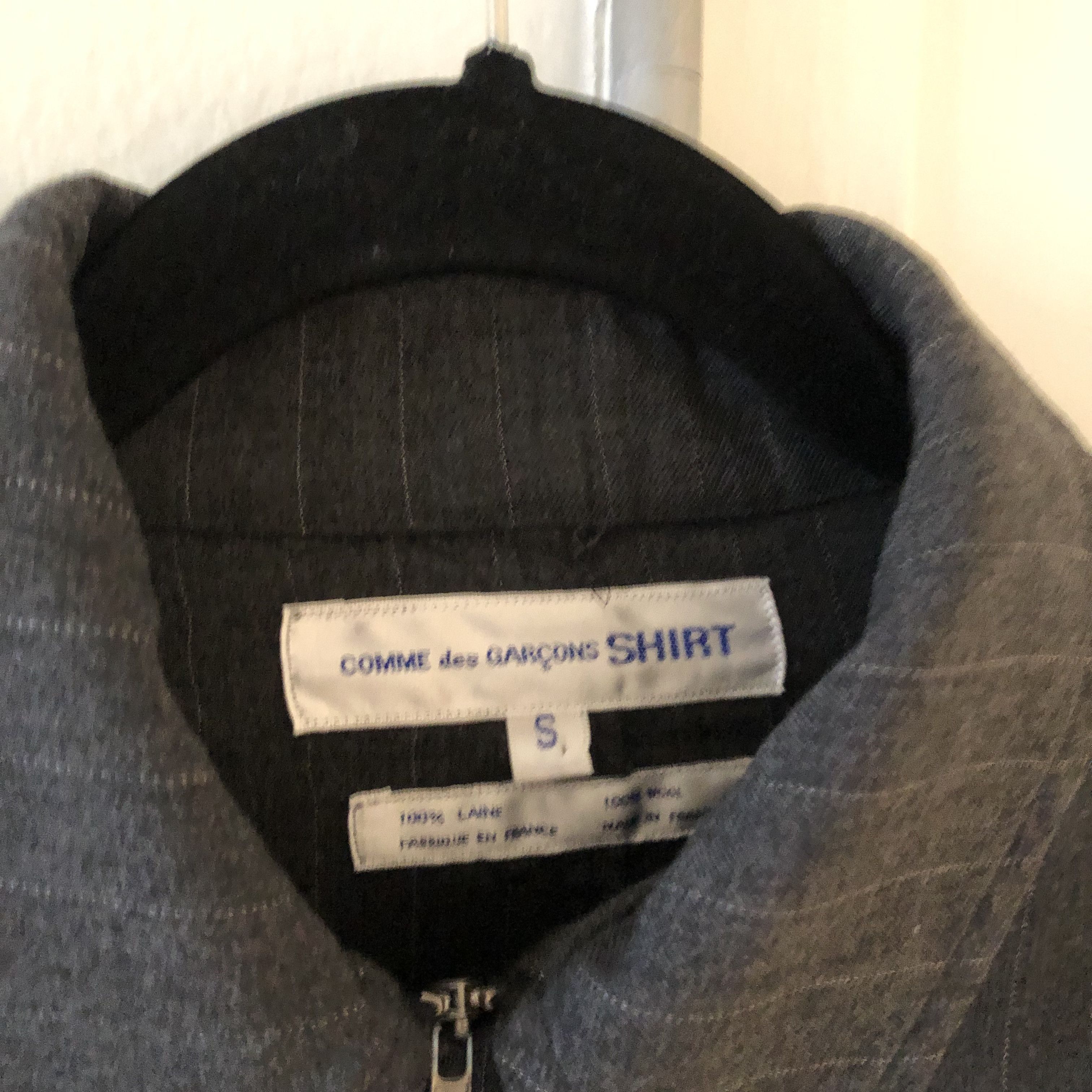 Comme des Garcons Comme des Garcons SHIRT Wool Jacket Size US XS / EU 42 / 0 - 2 Thumbnail