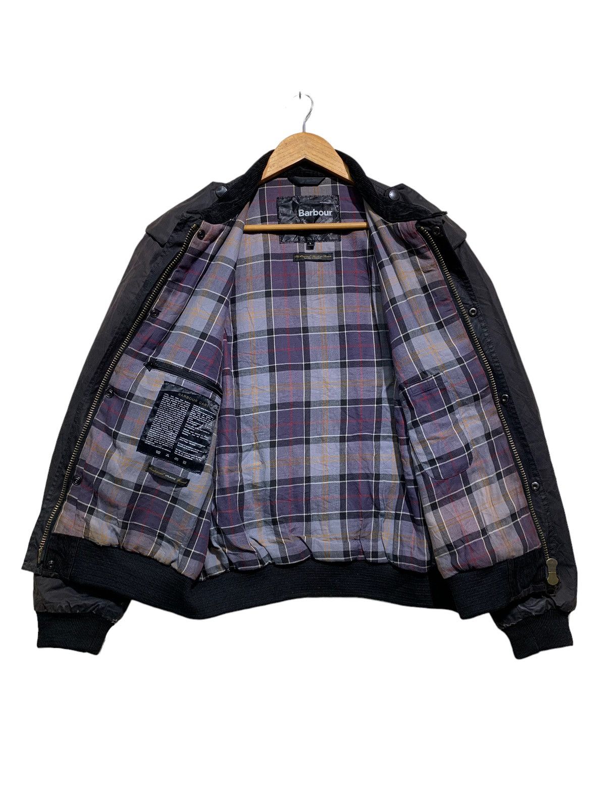 Barbour 🔥BARBOUR INTERNATIONAL WAXED BOMBER JACKETS Size US M / EU 48-50 / 2 - 12 Thumbnail