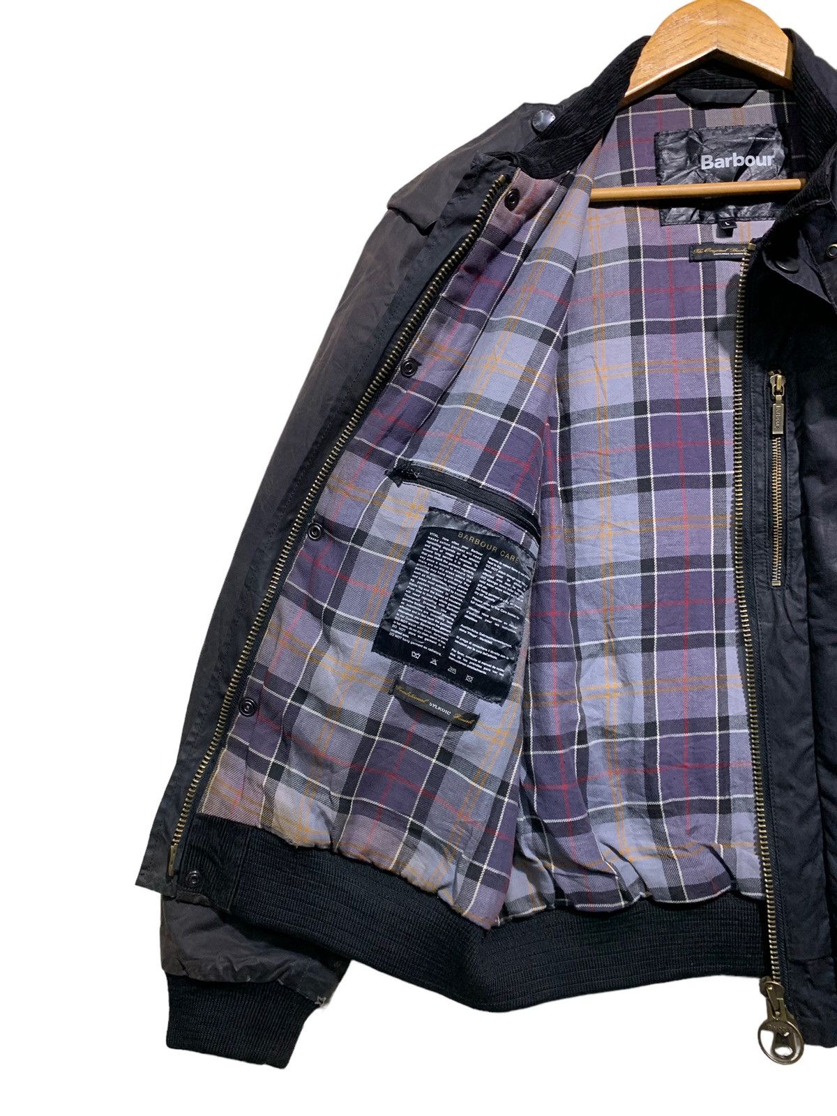 Barbour 🔥BARBOUR INTERNATIONAL WAXED BOMBER JACKETS Size US M / EU 48-50 / 2 - 9 Thumbnail