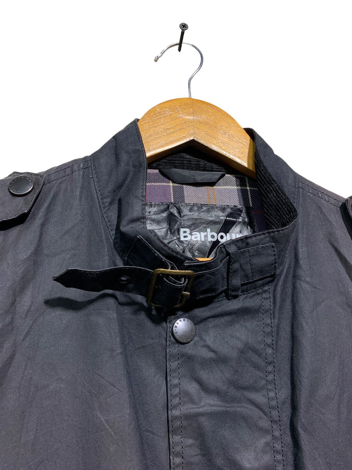 Barbour 🔥BARBOUR INTERNATIONAL WAXED BOMBER JACKETS Size US M / EU 48-50 / 2 - 4 Thumbnail
