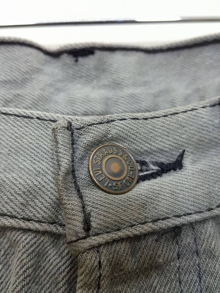 Levi's × Montage Levis Jeans "Reconstruct" REBUILD by MONTAGE Skull Pants Size US 33 - 19 Thumbnail