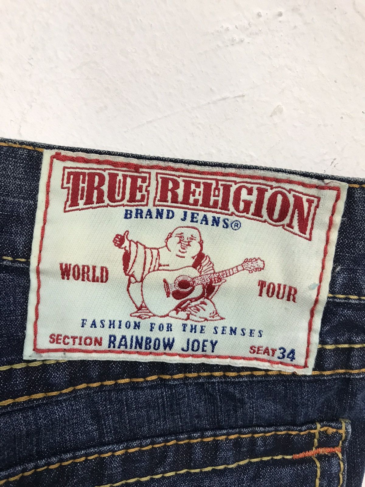 True Religion × Vintage Vintage True Religion Distressed Made in Usa Denim Jeans Size US 32 / EU 48 - 14 Thumbnail