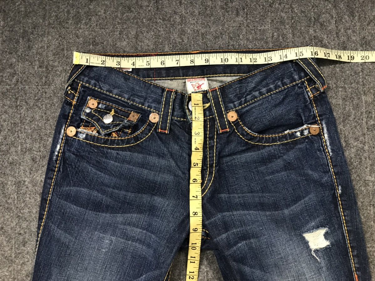 True Religion × Vintage Vintage True Religion Distressed Made in Usa Denim Jeans Size US 32 / EU 48 - 20 Thumbnail