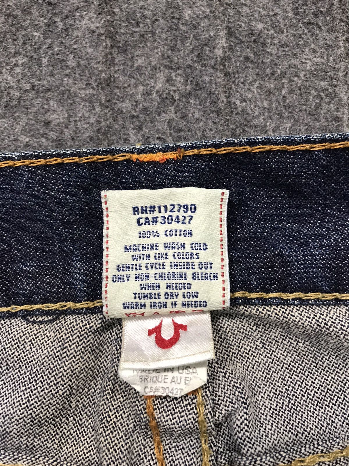 True Religion × Vintage Vintage True Religion Distressed Made in Usa Denim Jeans Size US 32 / EU 48 - 16 Thumbnail