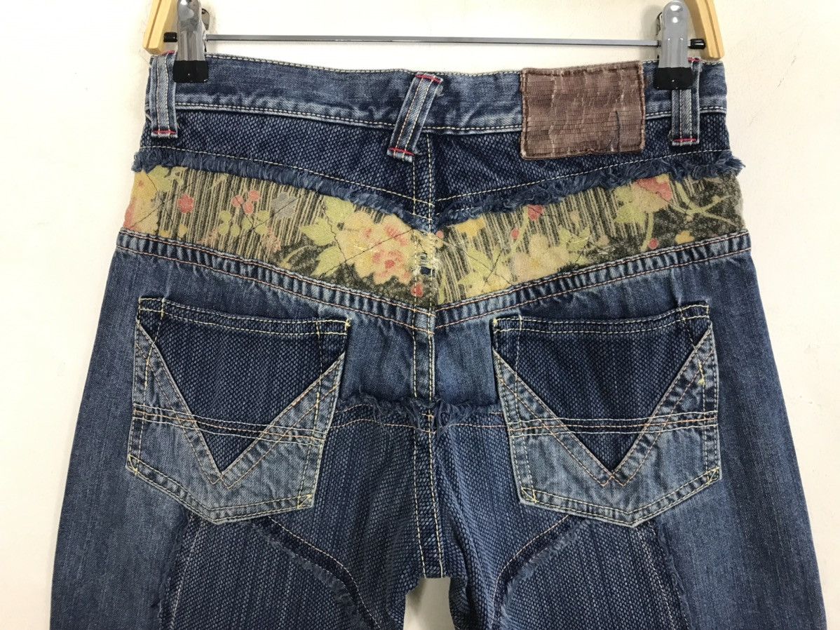 Japanese Brand × Vintage Vintage Japanese Brand Patchwork Design Jeans Size US 29 - 10 Thumbnail