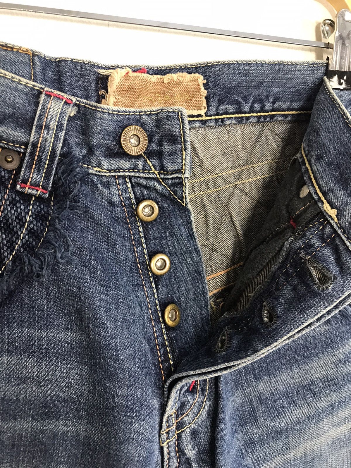 Japanese Brand × Vintage Vintage Japanese Brand Patchwork Design Jeans Size US 29 - 8 Thumbnail