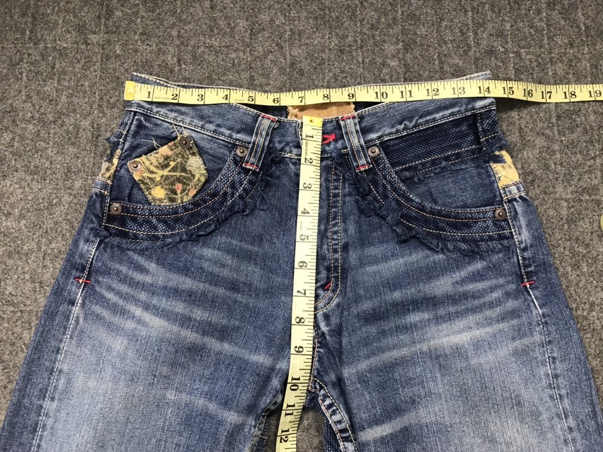 Japanese Brand × Vintage Vintage Japanese Brand Patchwork Design Jeans Size US 29 - 14 Thumbnail