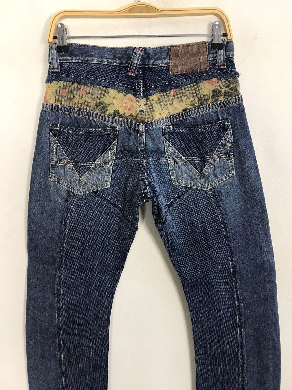 Japanese Brand × Vintage Vintage Japanese Brand Patchwork Design Jeans Size US 29 - 9 Thumbnail
