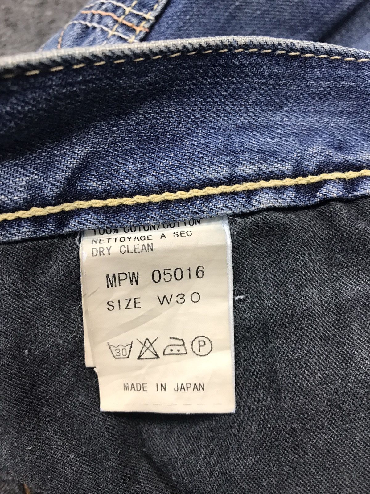 Japanese Brand × Vintage Vintage Japanese Brand Patchwork Design Jeans Size US 29 - 12 Thumbnail