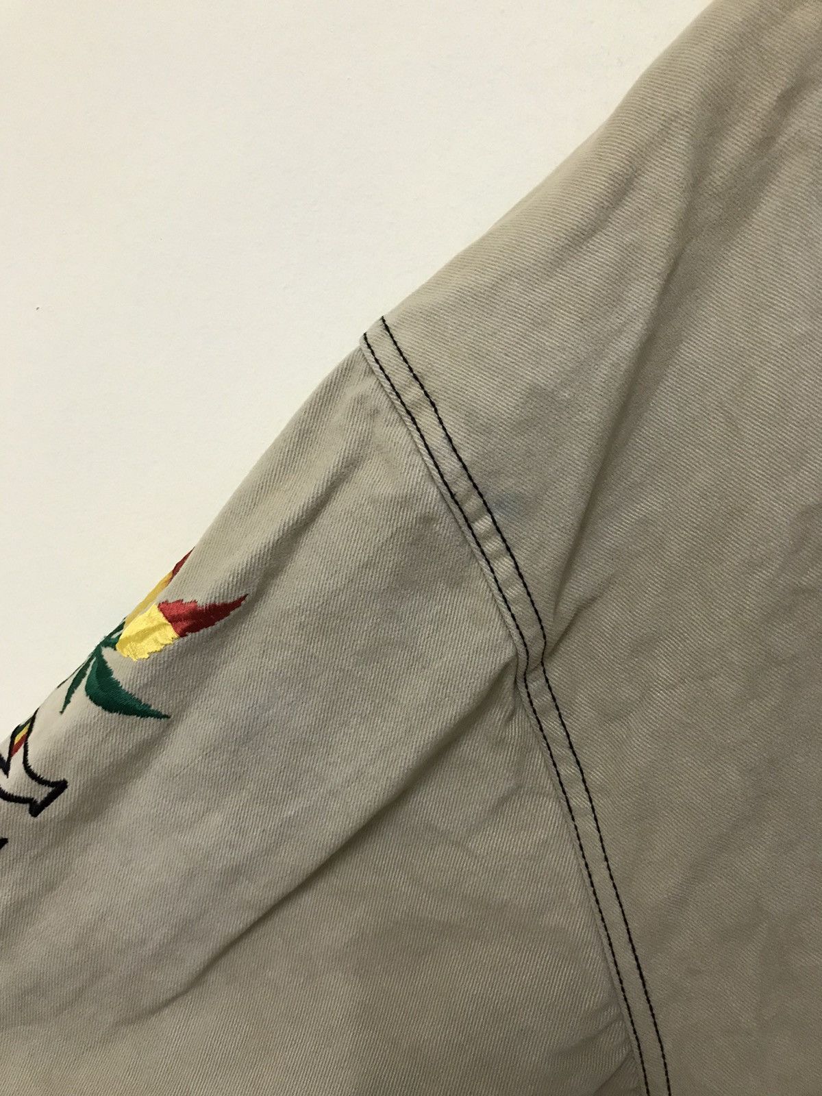 Vintage Vintage Marijuana Rasta Hoodie Jacket Size US L / EU 52-54 / 3 - 16 Thumbnail