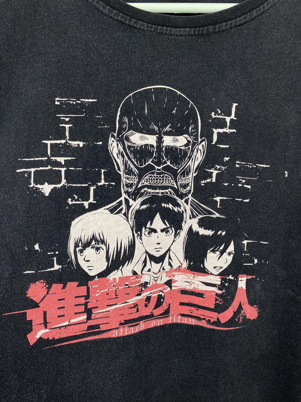 Anime Attack on Titan Y2K Manga T Shirt Piece Naruto Death Note Size US XL / EU 56 / 4 - 3 Thumbnail