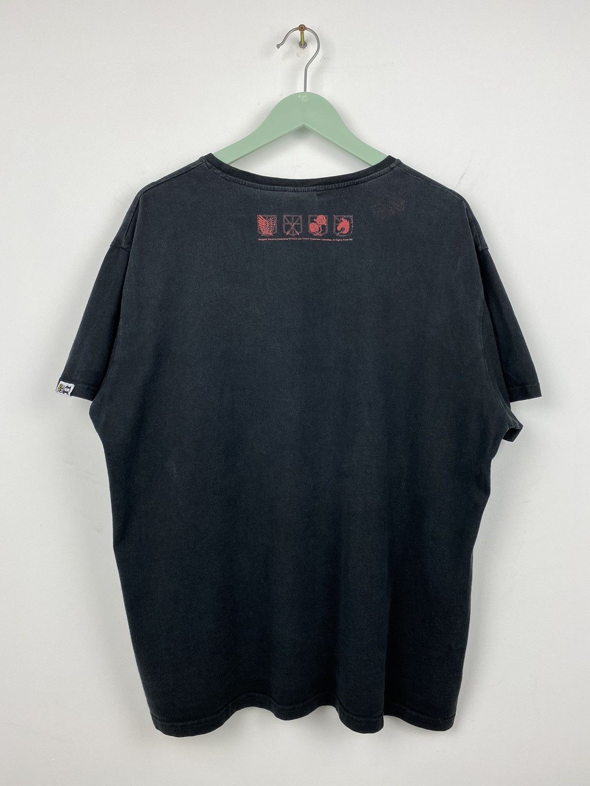 Anime Attack on Titan Y2K Manga T Shirt Piece Naruto Death Note Size US XL / EU 56 / 4 - 7 Thumbnail