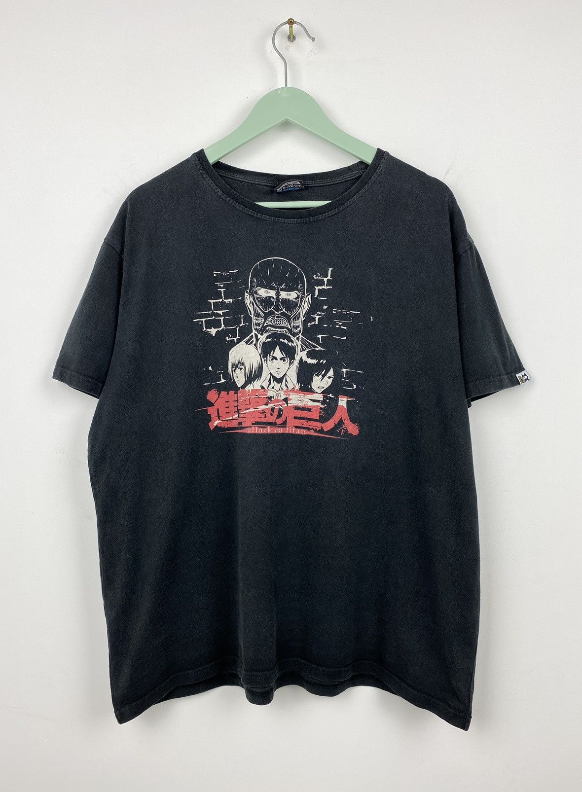 Anime Attack on Titan Y2K Manga T Shirt Piece Naruto Death Note Size US XL / EU 56 / 4 - 1 Thumbnail