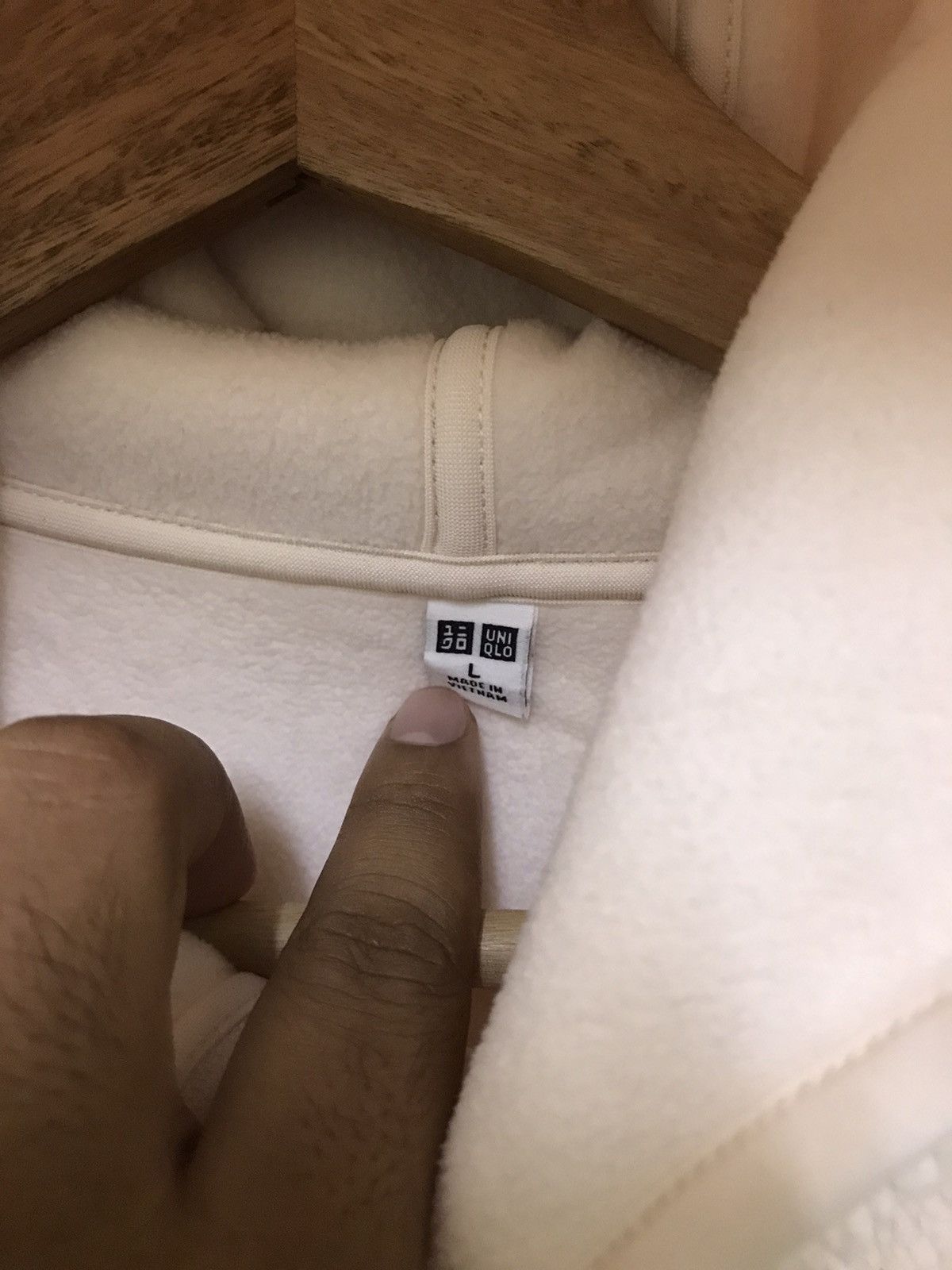 Japanese Brand × Uniqlo Japanese Brand Uniqlo Fleece Hoodie Size US L / EU 52-54 / 3 - 7 Thumbnail