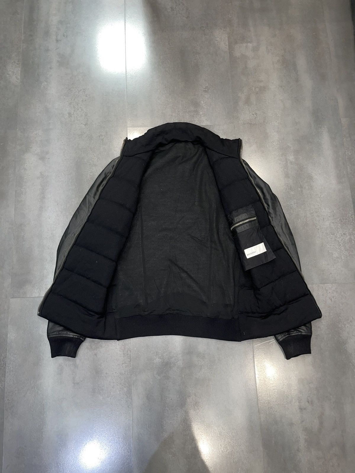 Other Gentryportofino Rick Owens Like Leather Biker Jacket Size US L / EU 52-54 / 3 - 19 Thumbnail