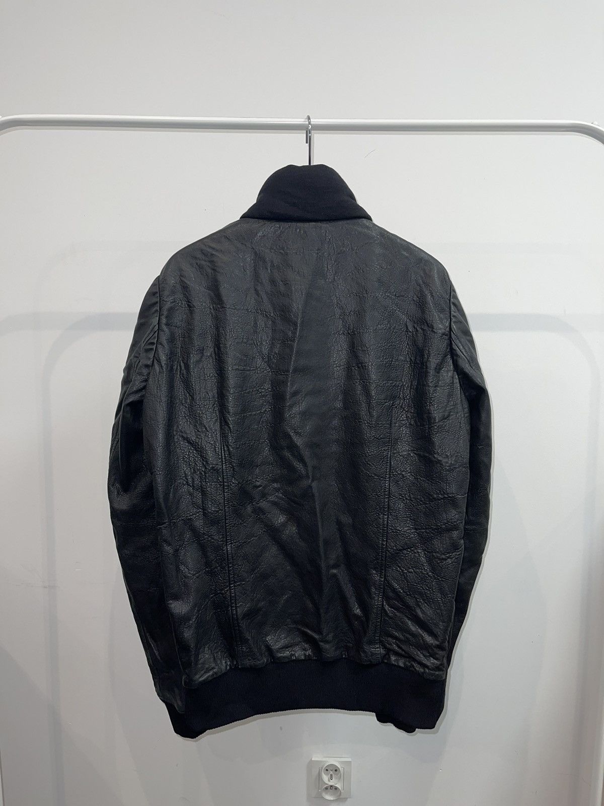Other Gentryportofino Rick Owens Like Leather Biker Jacket Size US L / EU 52-54 / 3 - 7 Thumbnail