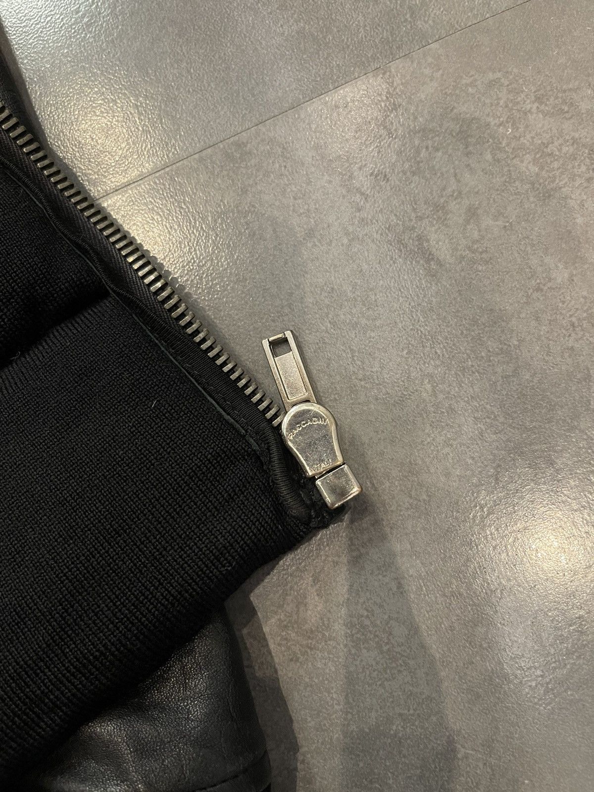 Other Gentryportofino Rick Owens Like Leather Biker Jacket Size US L / EU 52-54 / 3 - 18 Thumbnail