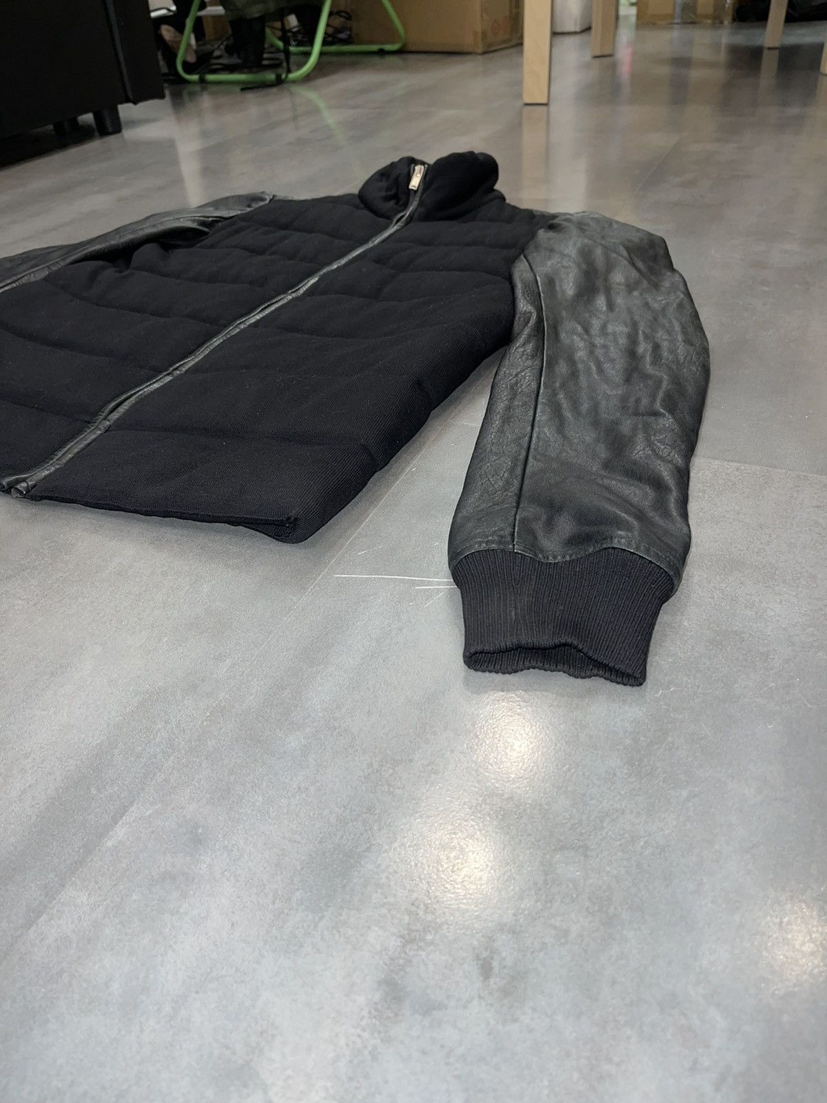 Other Gentryportofino Rick Owens Like Leather Biker Jacket Size US L / EU 52-54 / 3 - 10 Thumbnail