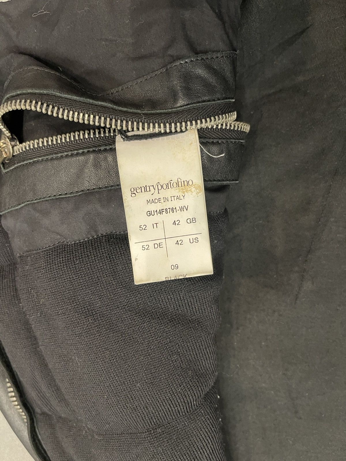 Other Gentryportofino Rick Owens Like Leather Biker Jacket Size US L / EU 52-54 / 3 - 21 Thumbnail