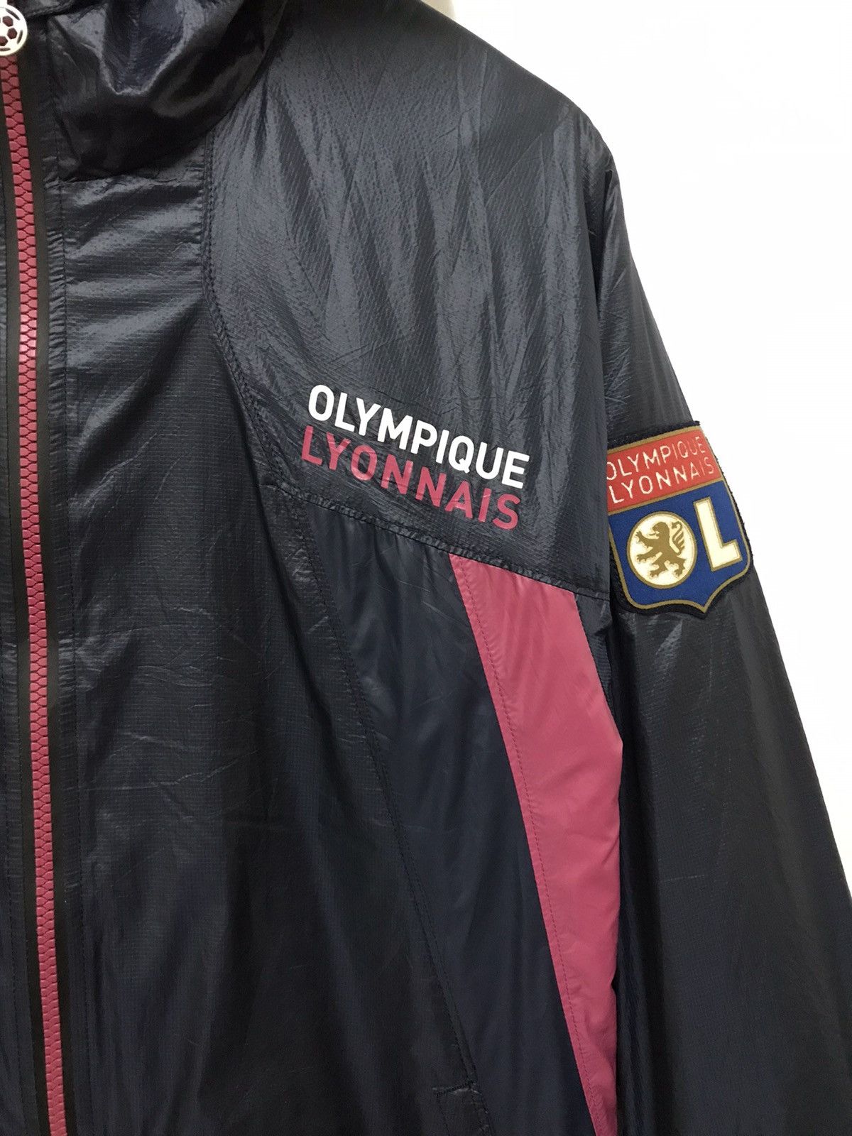 Adidas Adidas Hoodie Sweater Jacket OLYMPIQUE LYONNAIS Size US S / EU 44-46 / 1 - 5 Thumbnail