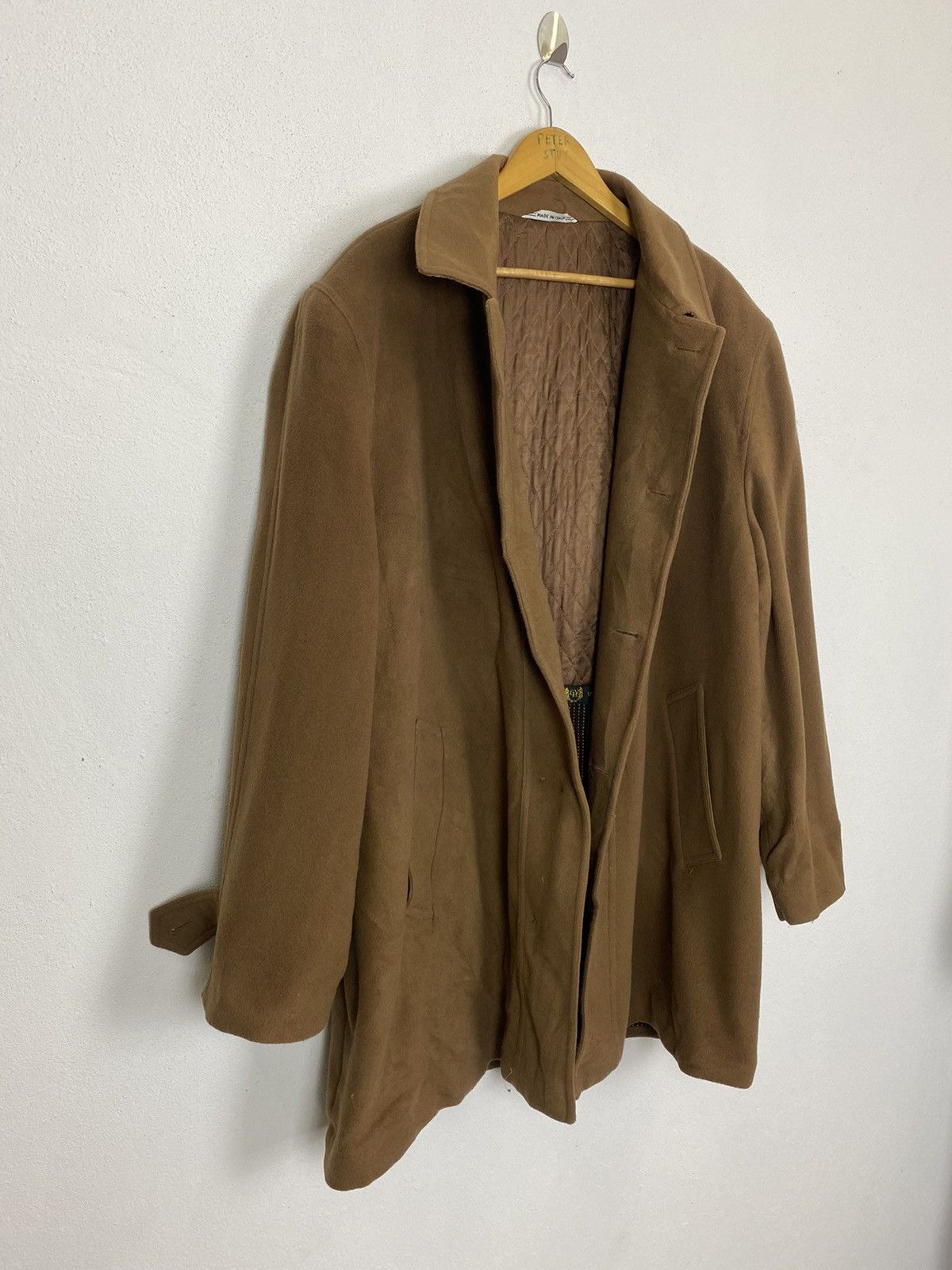 Linea GK123 CHARLES VALENTINO MADE IN ITALY CASHMERE WOOL JACKET Size US XL / EU 56 / 4 - 4 Thumbnail