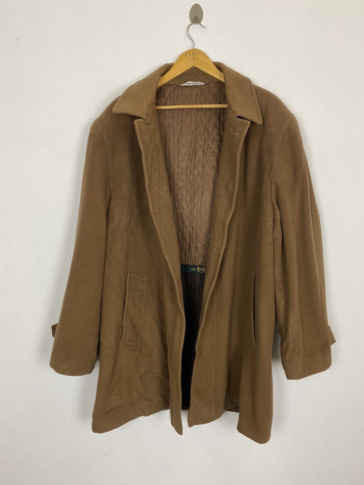 Linea GK123 CHARLES VALENTINO MADE IN ITALY CASHMERE WOOL JACKET Size US XL / EU 56 / 4 - 2 Thumbnail