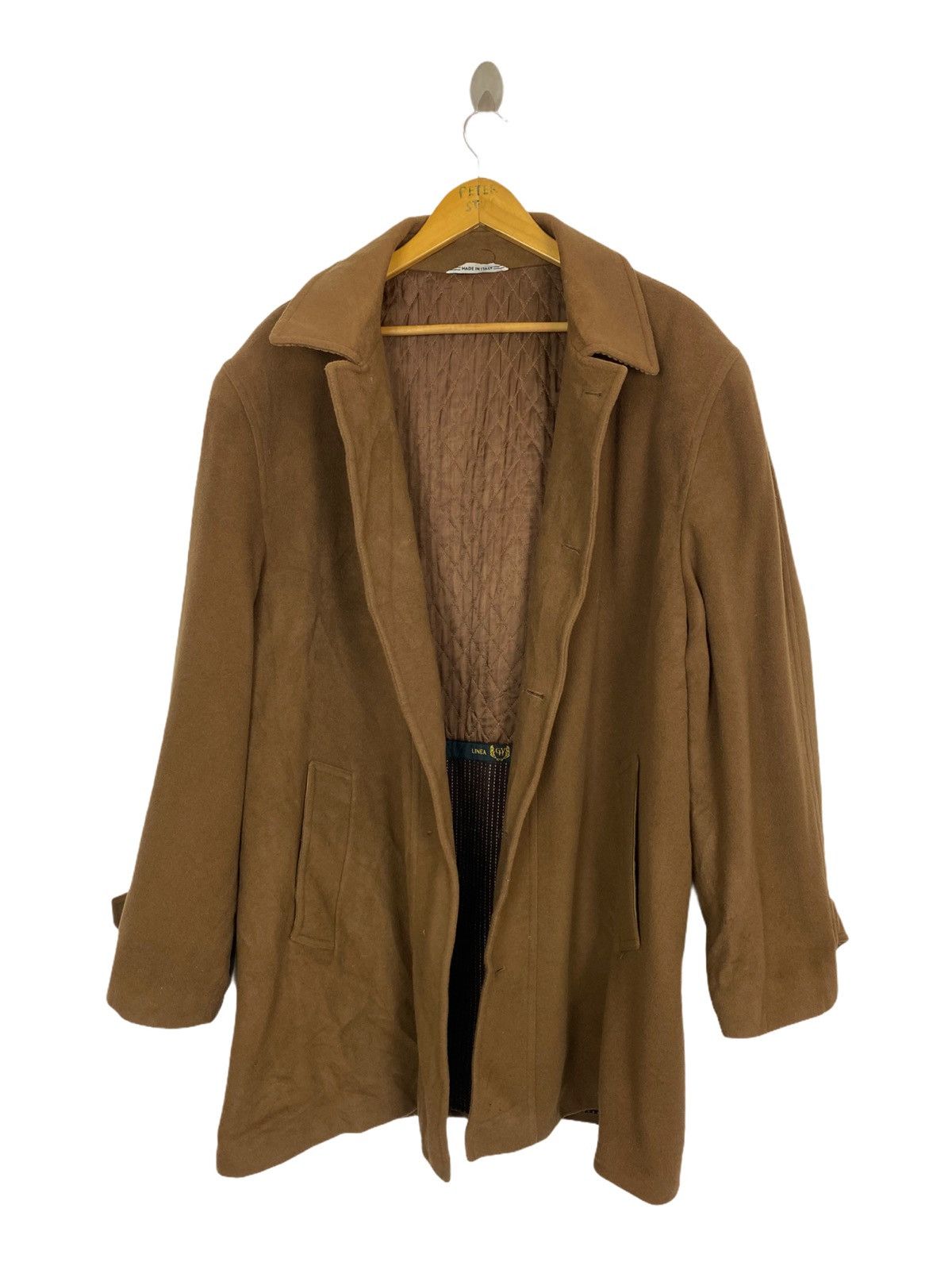Linea GK123 CHARLES VALENTINO MADE IN ITALY CASHMERE WOOL JACKET Size US XL / EU 56 / 4 - 1 Thumbnail