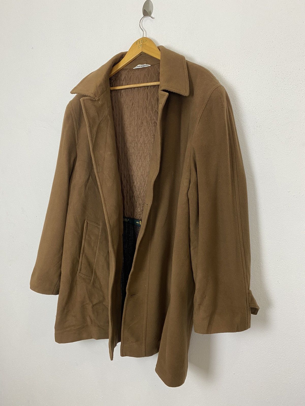 Linea GK123 CHARLES VALENTINO MADE IN ITALY CASHMERE WOOL JACKET Size US XL / EU 56 / 4 - 3 Thumbnail