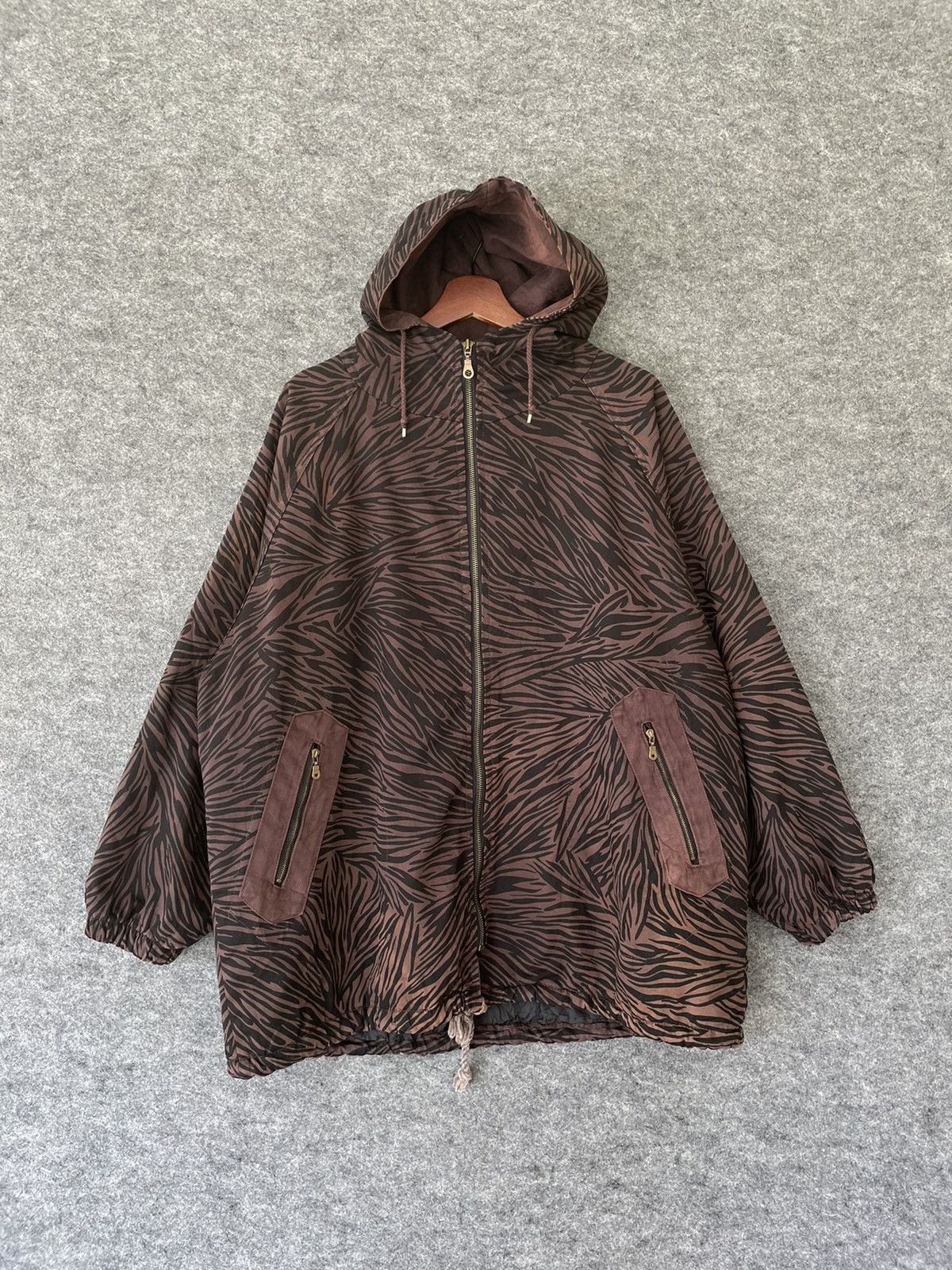 Japanese Brand × Vintage VINTAGE JAPANESE TIGER STRIPE CAMO JACKET Size US L / EU 52-54 / 3 - 1 Thumbnail