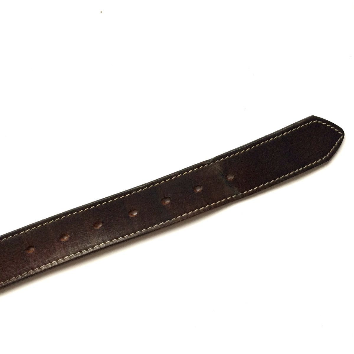 Diesel Final Price🔥 VINTAGE Y2K DIESEL LEATHER BELT Size ONE SIZE - 5 Thumbnail