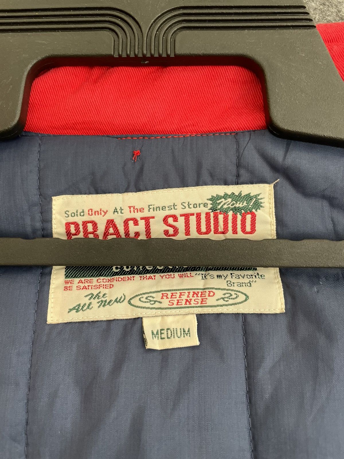 Japanese Brand × Vintage VINTAGE PRACT STUDIO BOMBER JACKET Size US M / EU 48-50 / 2 - 7 Thumbnail
