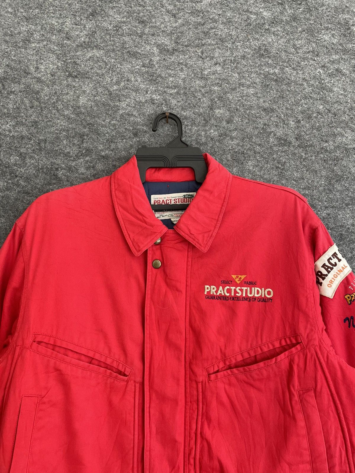 Japanese Brand × Vintage VINTAGE PRACT STUDIO BOMBER JACKET Size US M / EU 48-50 / 2 - 2 Thumbnail